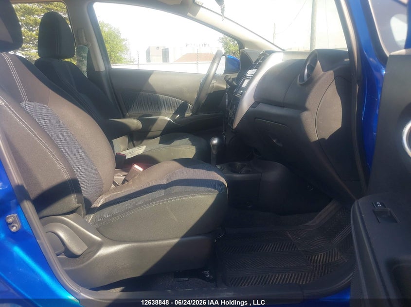 2015 NISSAN VERSA HATCHBACK 1.6L I-4 DOHC, VVT, 109HP