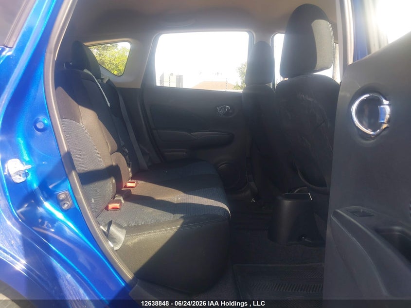 2015 NISSAN VERSA HATCHBACK 1.6L I-4 DOHC, VVT, 109HP
