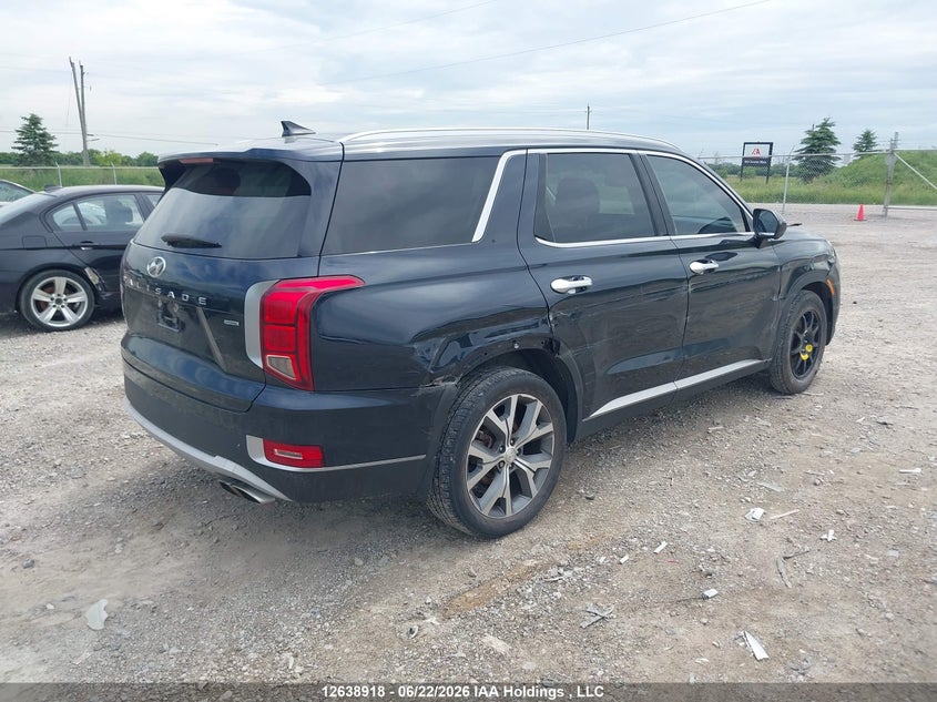 2021 Hyundai Palisade Luxury 7-Passenger Seating VIN: KM8R3DHE6MU202180 Lot: 12638918