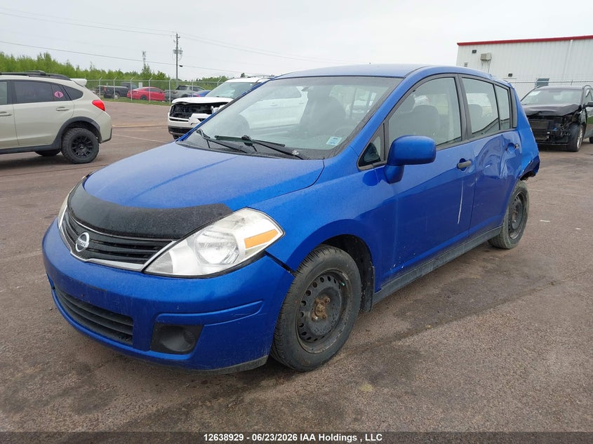 2009 Nissan Versa, Rear, IAAI, VIN 3N1BC13E89L471927 — photo 2