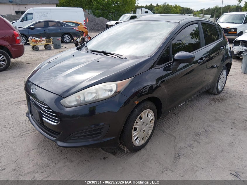 2015 Ford Fiesta, Удар спереду, IAAI, VIN 3FADP4TJ7FM162700 — фото 2