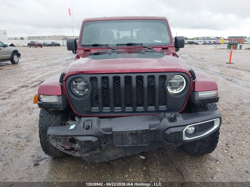 2021 Jeep Gladiator Overland VIN: 1C6HJTFG1ML536151 Lot: 12638942