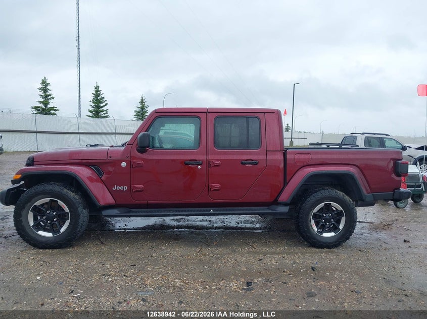 2021 Jeep Gladiator Overland VIN: 1C6HJTFG1ML536151 Lot: 12638942
