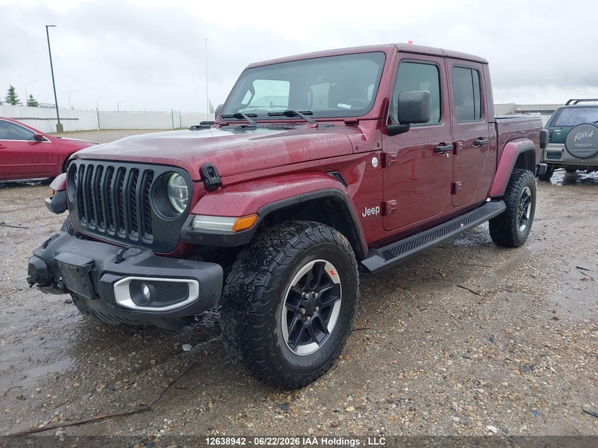 2021 Jeep Gladiator Overland VIN: 1C6HJTFG1ML536151 Lot: 12638942