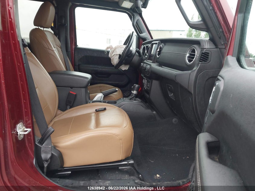 2021 Jeep Gladiator Overland VIN: 1C6HJTFG1ML536151 Lot: 12638942
