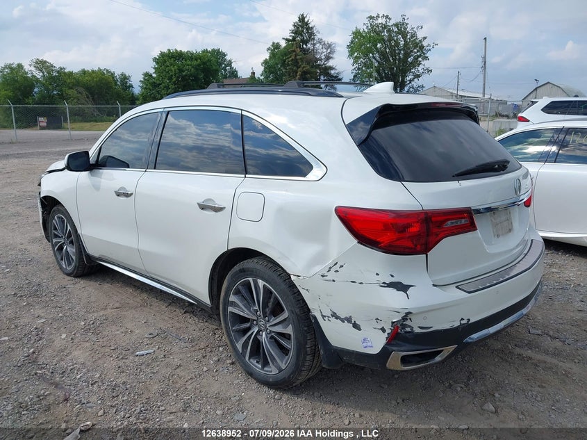 2019 Acura Mdx Tech VIN: 5J8YD4H48KL801686 Lot: 12638952