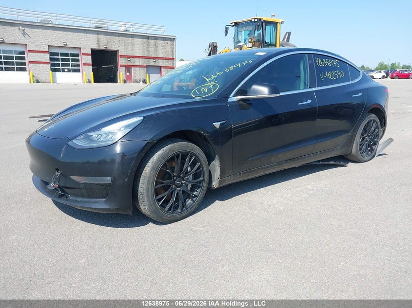 Vin: 5yj3e1ea4kf422590, lot: 3039780, tesla model 3 20192