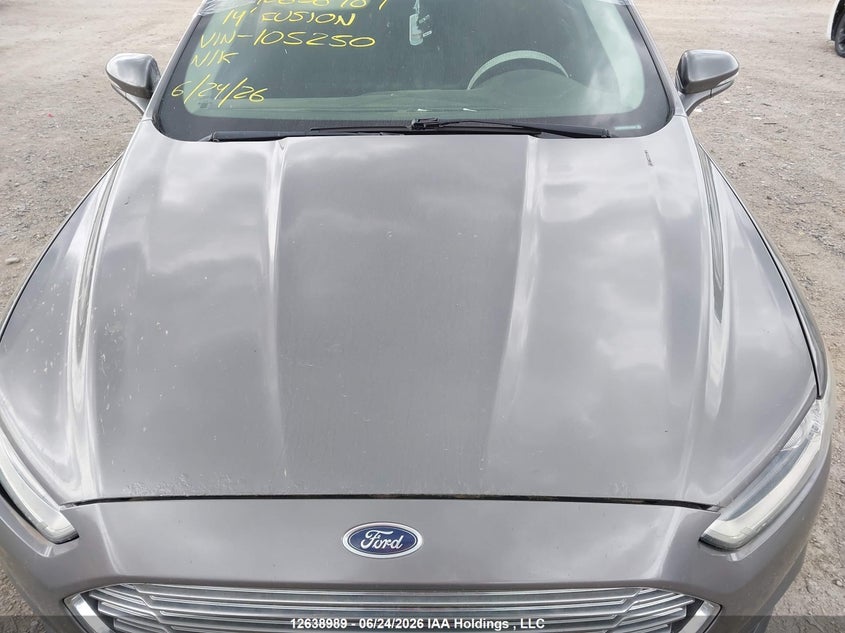 2014 FORD FUSION SEDAN 2.5L I-4 DOHC, VVT, 175HP