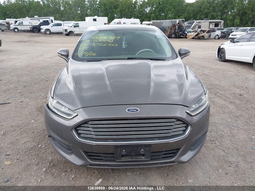 2014 FORD FUSION SEDAN 2.5L I-4 DOHC, VVT, 175HP