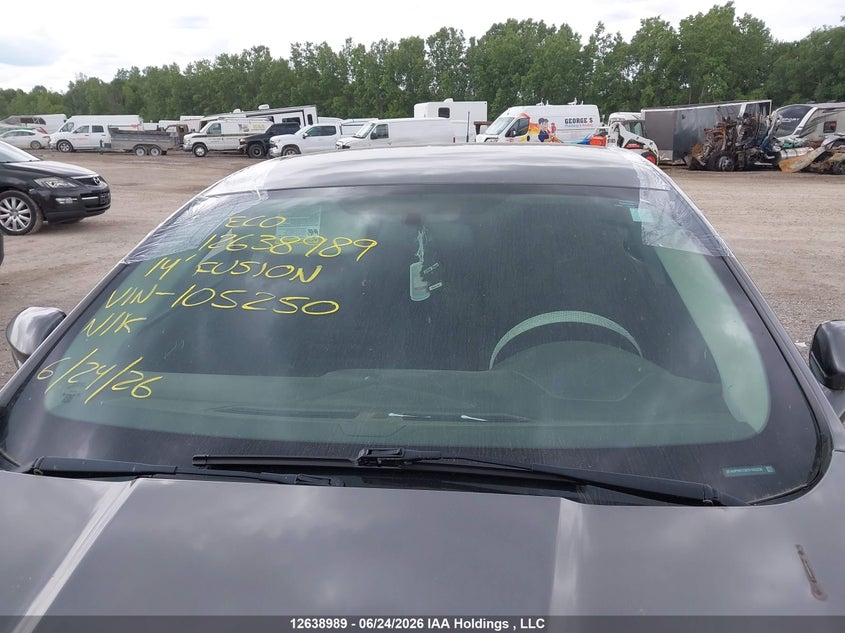 2014 FORD FUSION SEDAN 2.5L I-4 DOHC, VVT, 175HP
