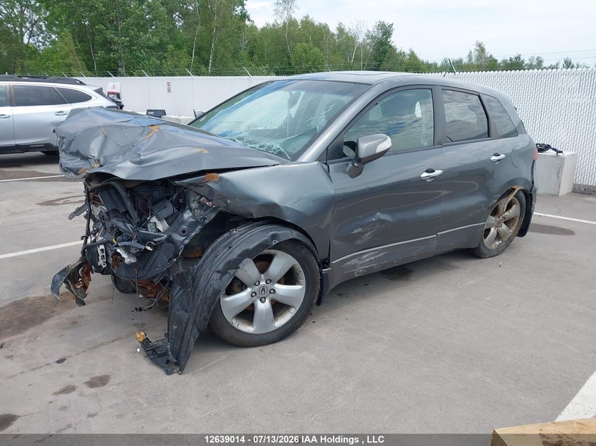 2009 Acura Rdx, Front, IAAI, VIN 5J8TB18219A801550 — photo 2