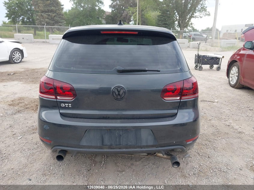 2010 Volkswagen Golf Gti 5-Door VIN: WVWHV7AJ3AW411864 Lot: 12639040