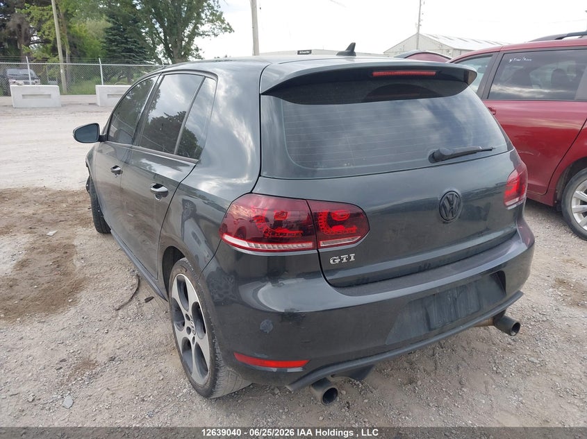 2010 Volkswagen Golf Gti 5-Door VIN: WVWHV7AJ3AW411864 Lot: 12639040