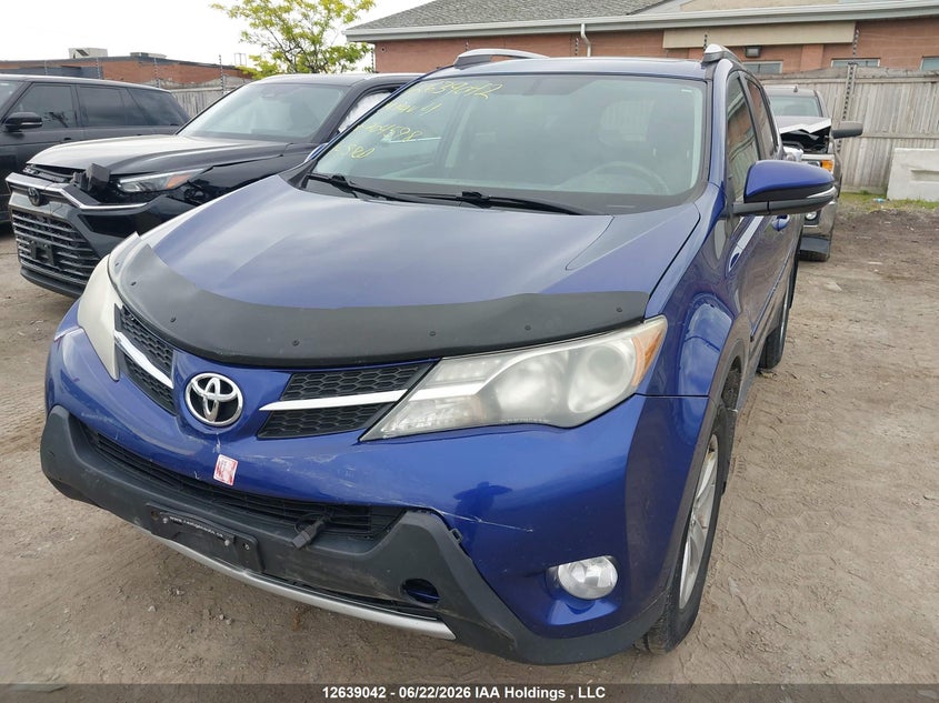 2014 Toyota RAV 4, Удар сзади, IAAI, VIN 2T3RFREV5EW204598 — фото 2