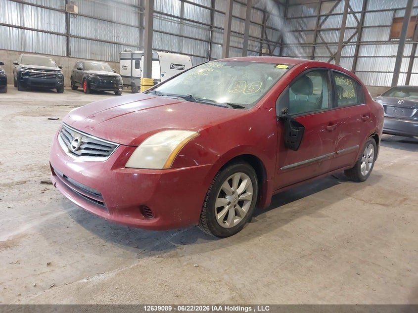 2011 Nissan Sentra, Left Side, IAAI, VIN 3N1AB6AP3BL662807 — photo 2