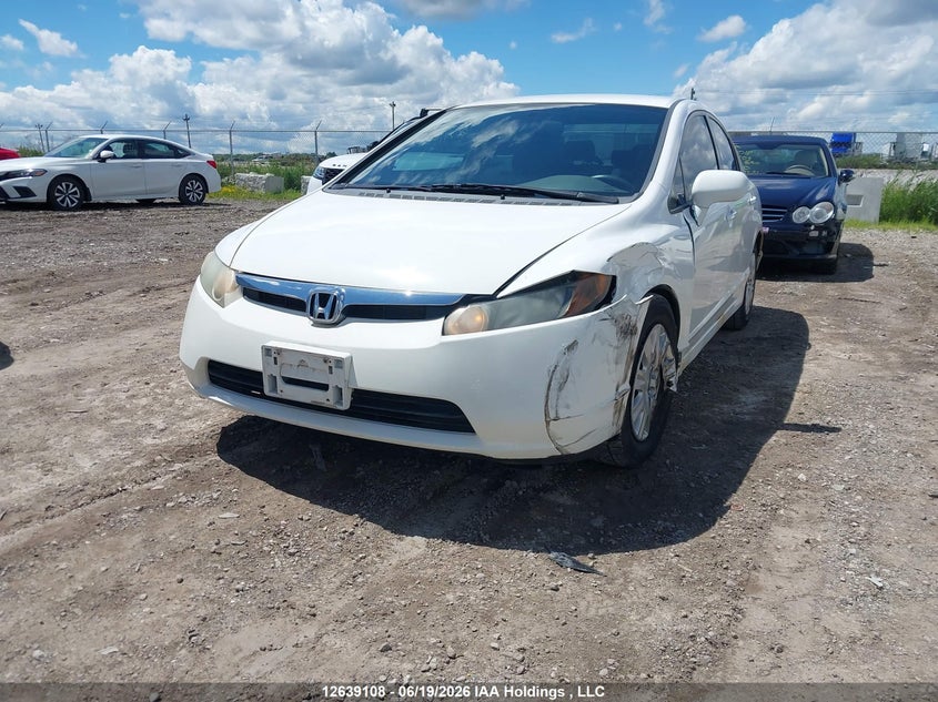 2008 Honda Civic, Left Front, IAAI, VIN 2HGFA16288H127383 — photo 2