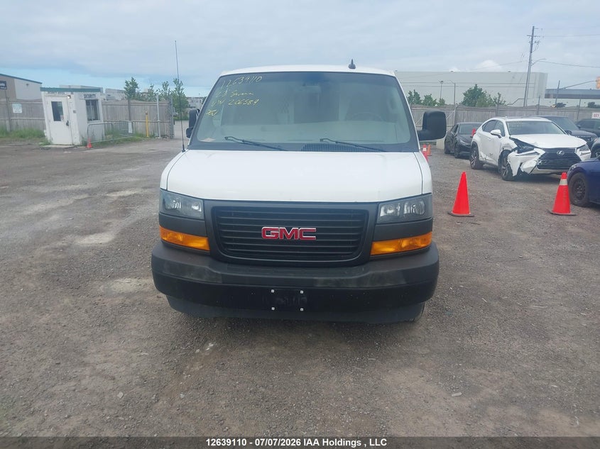 2023 GMC Savana 2500 Work Van VIN: 1GTW7AFP0P1206584 Lot: 12639110