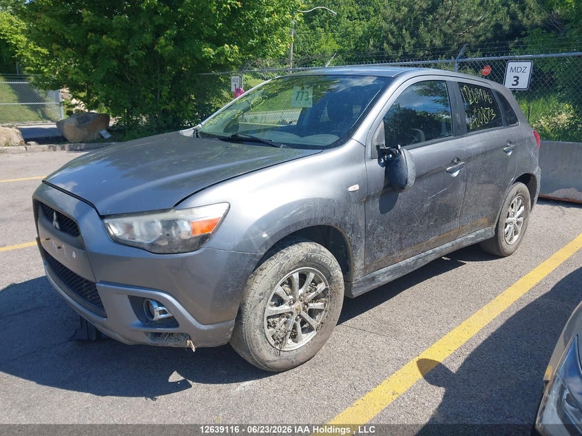2012 Mitsubishi RVR, Левый бок, IAAI, VIN JA4AJ3AU7CZ601873 — фото 2
