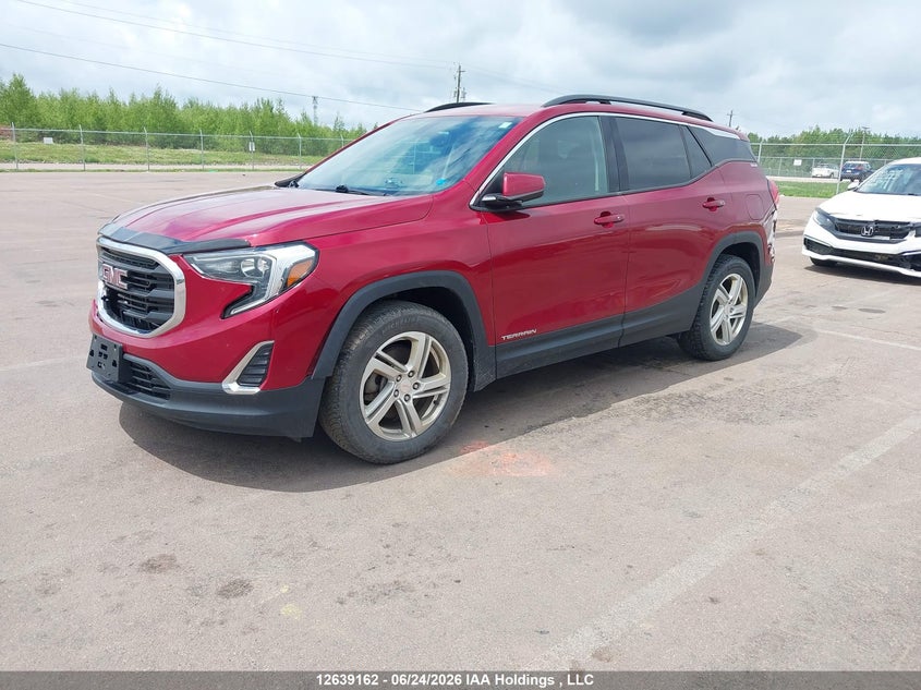 2019 GMC TERRAIN SPORT UTILITY VEHICLE 2.0L I-4 DI, DOHC, VVT, TURBO, 252HP