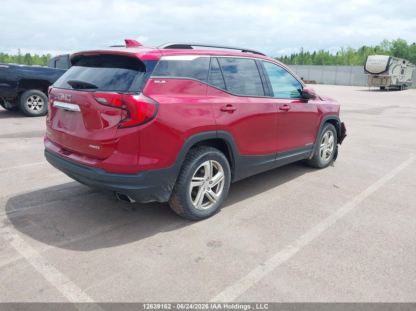 2019 GMC TERRAIN SPORT UTILITY VEHICLE 2.0L I-4 DI, DOHC, VVT, TURBO, 252HP