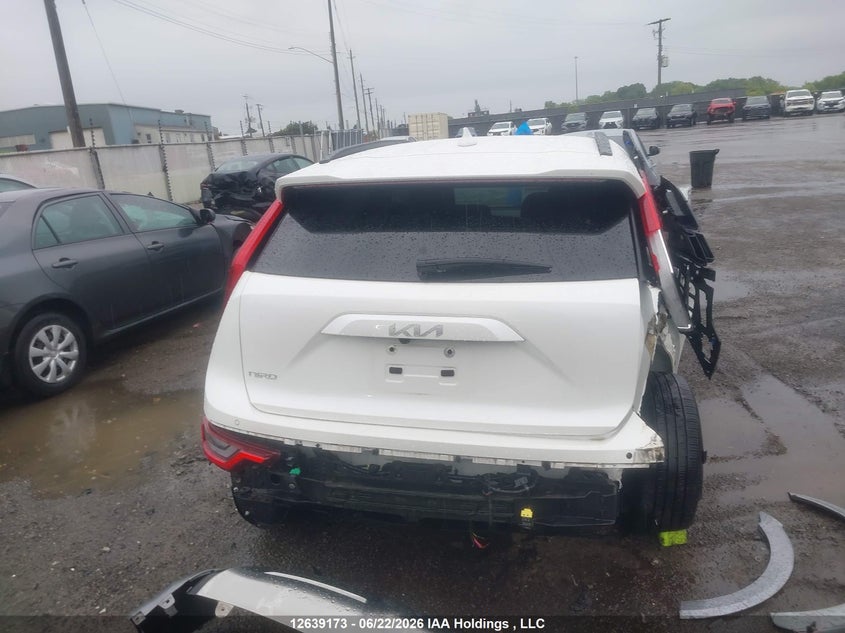2024 Kia Niro Ev Wave/Wave W/Snow White Pearl Grey Exterior VIN: KNDCT3L18R5110286 Lot: 12639173