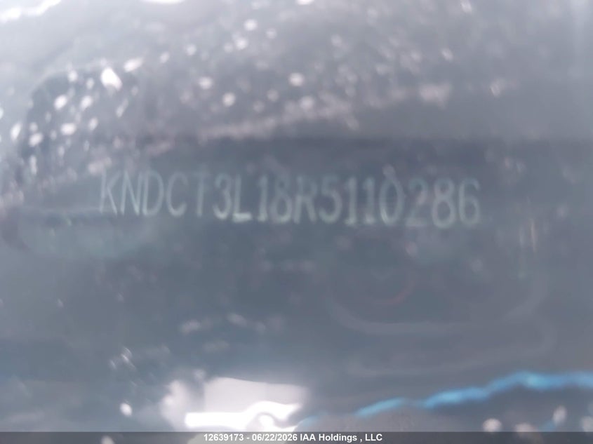 2024 Kia Niro Ev Wave/Wave W/Snow White Pearl Grey Exterior VIN: KNDCT3L18R5110286 Lot: 12639173