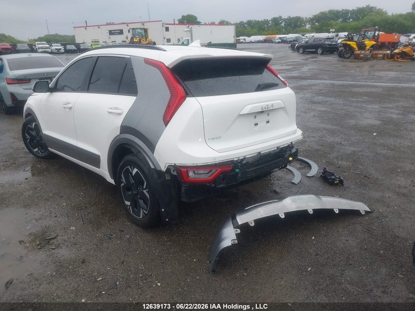 2024 Kia Niro Ev Wave/Wave W/Snow White Pearl Grey Exterior VIN: KNDCT3L18R5110286 Lot: 12639173