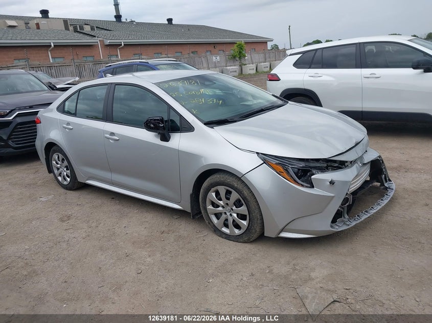 2025 Toyota Corolla Le VIN: 5YFB4MDE6SP254394 Lot: 12639181