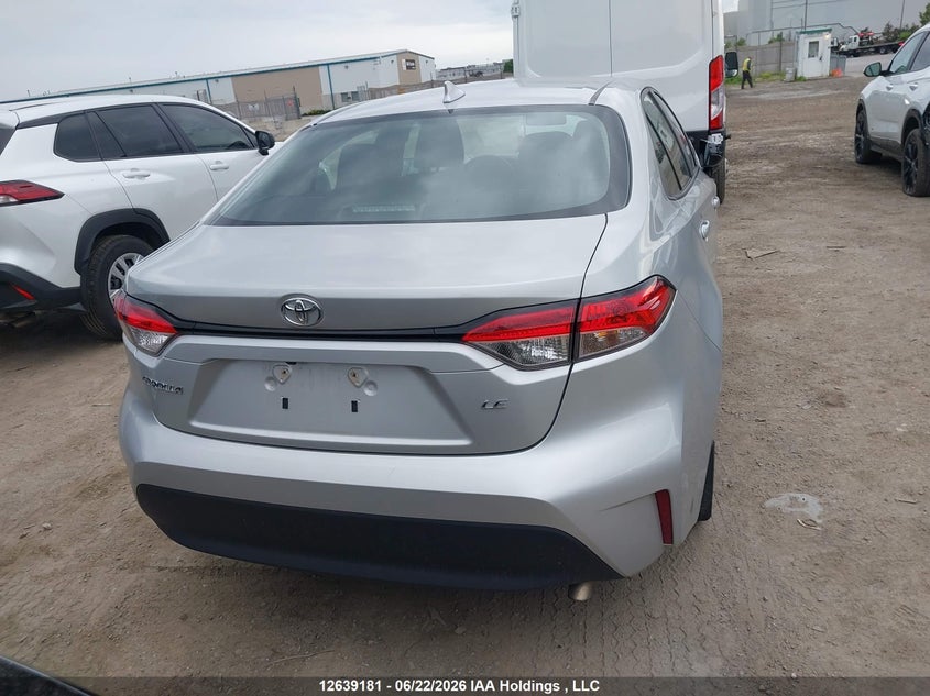 2025 Toyota Corolla Le VIN: 5YFB4MDE6SP254394 Lot: 12639181