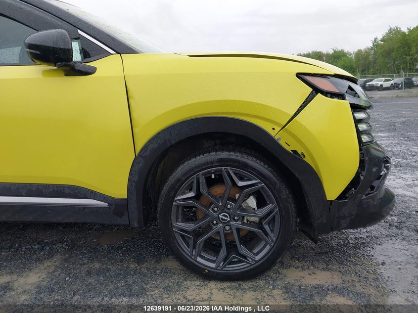 2025 Nissan Kicks Sr Premium VIN: 3N8AP6DD8SL329104 Lot: 12639191