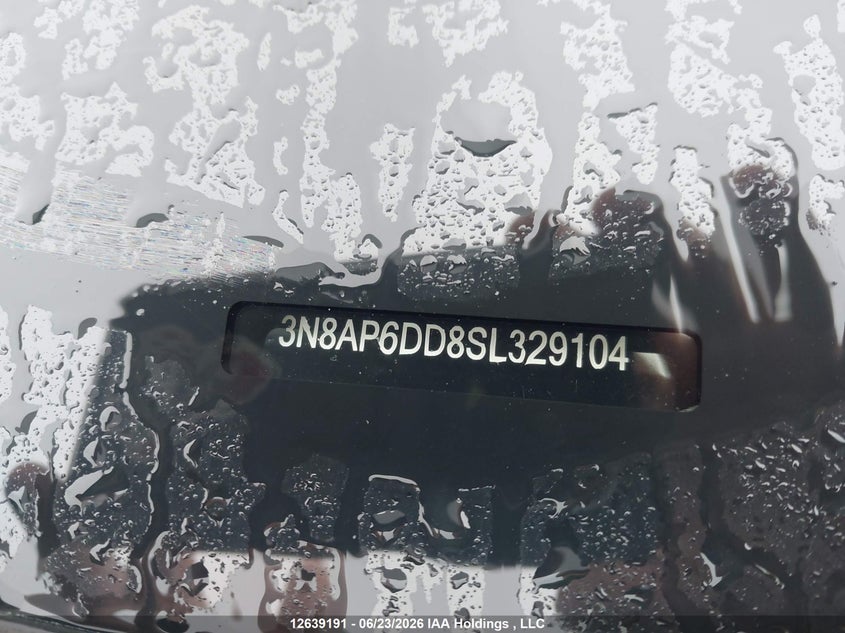 2025 Nissan Kicks Sr Premium VIN: 3N8AP6DD8SL329104 Lot: 12639191