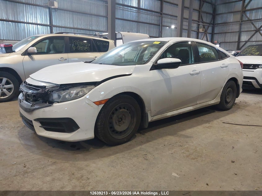 2018 Honda Civic, Front, IAAI, VIN 2HGFC2F5XJH009948 — photo 2