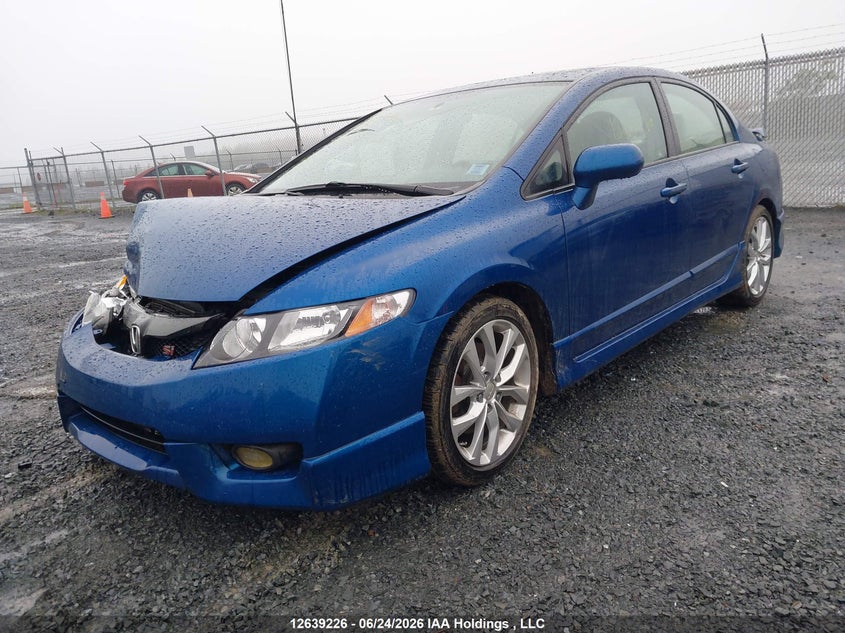 2010 Honda Civic Si Si, Front, IAAI, VIN 2HGFA5E57AH200641 — photo 2