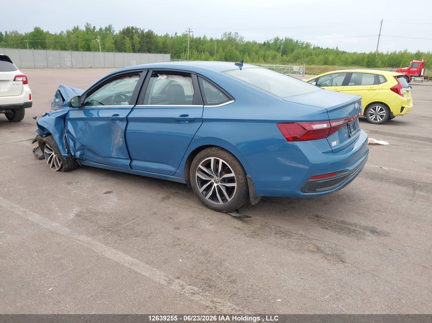Vin: 3vwex7bu2sm075239, lot: 3040069, volkswagen jetta comfortline 20253
