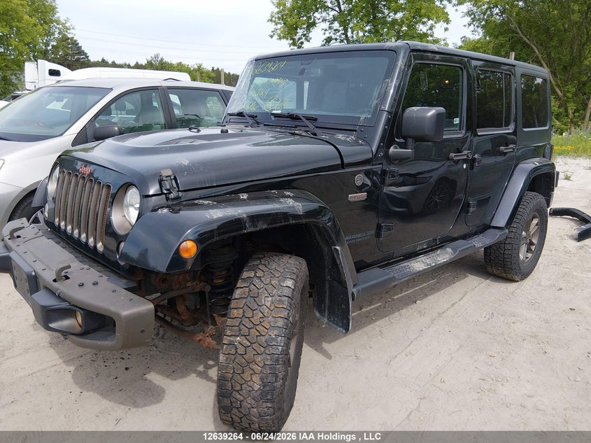 2016 Jeep Wrangler, Right Side, IAAI, VIN 1C4BJWEG5GL332524 — photo 2
