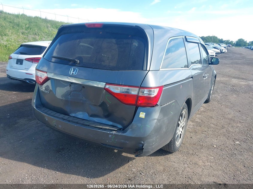 2012 HONDA ODYSSEY VAN 3.5L V-6 VVT, 248HP