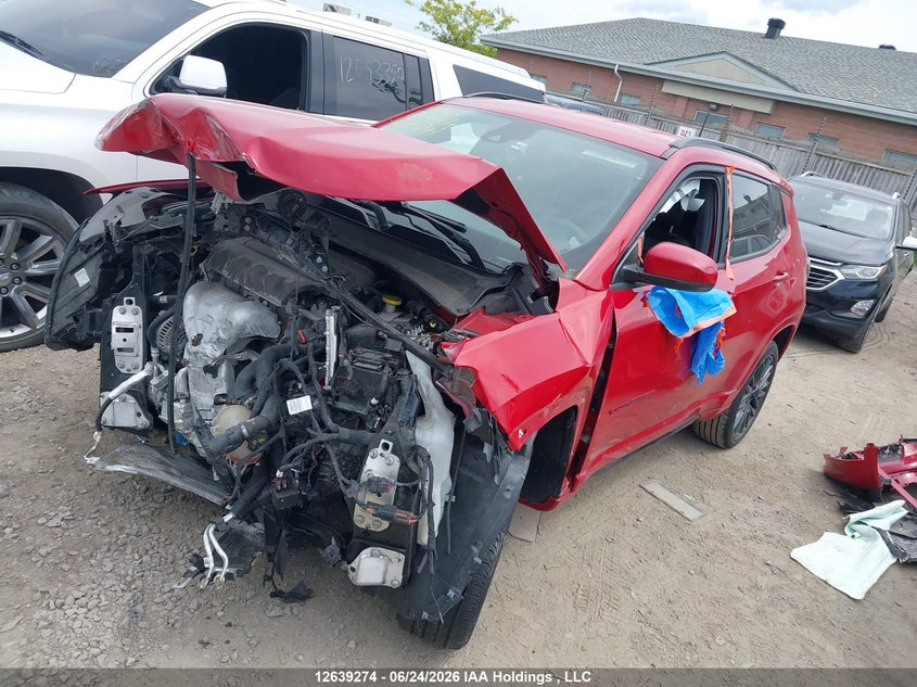 Vin: 3c4njdcb2nt235341, lot: 3040088, jeep compass 20222