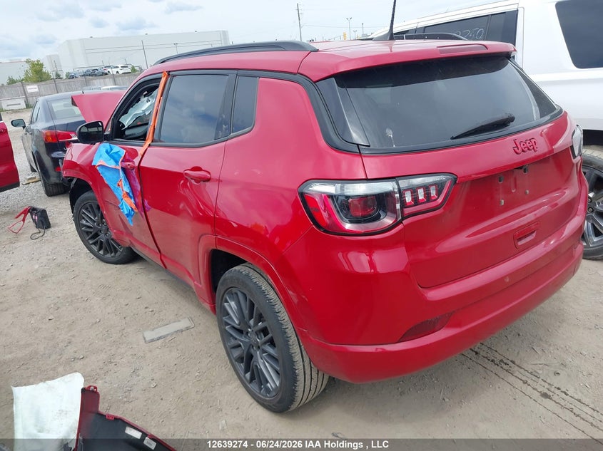 Vin: 3c4njdcb2nt235341, lot: 3040088, jeep compass 20223