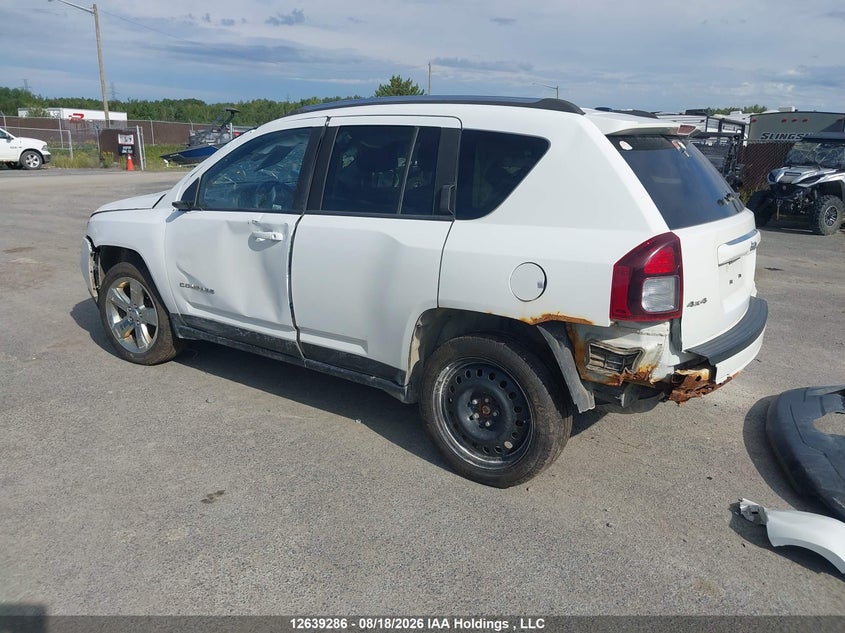 Vin: 1c4njdcb4fd208763, lot: 3040102, jeep compass limited 20153