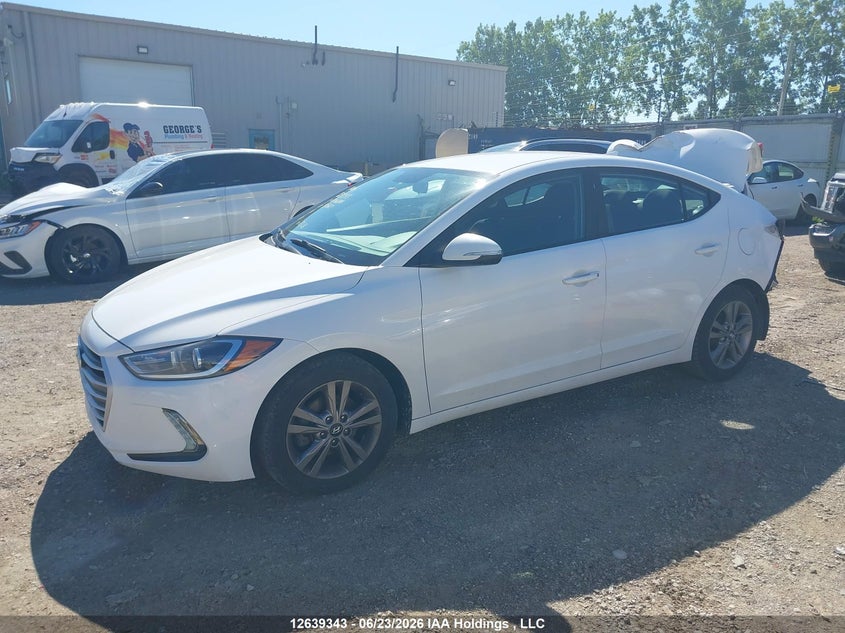 2017 Hyundai Elantra Se/Value/Limited, Удар ззаду, IAAI, VIN KMHD84LF1HU140687 — фото 2