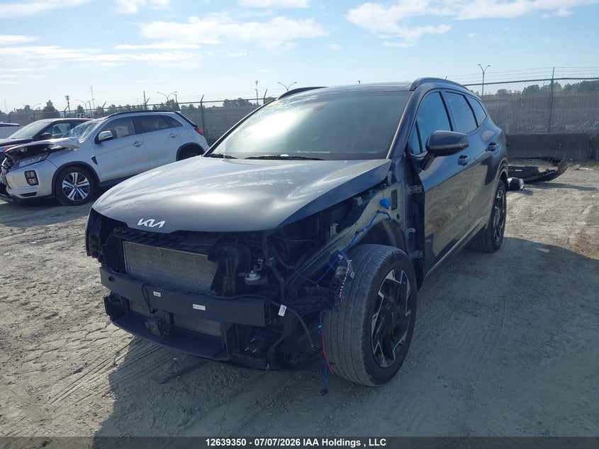 2025 Kia Sportage Ex, Front, IAAI, VIN KNDPVCDF0S7356555 — photo 2