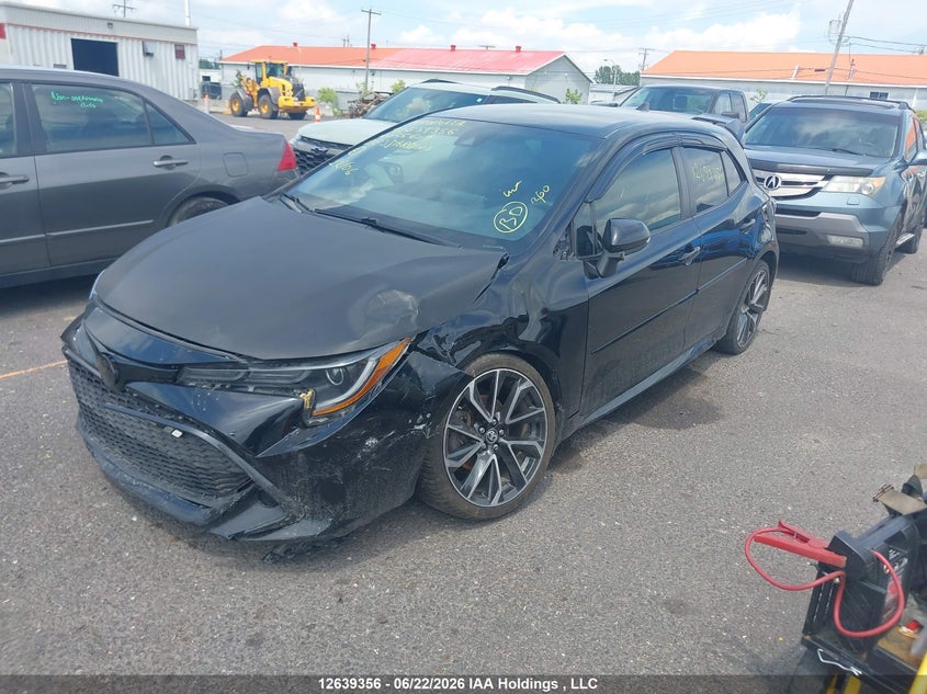 2019 Toyota Corolla, Удар спереду, IAAI, VIN JTNK4RBE3K3055601 — фото 2