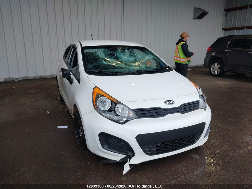 2015 Kia Rio Ex/Lx/Lx+/Sx VIN: KNADM5A3XF6995739 Lot: 12639368