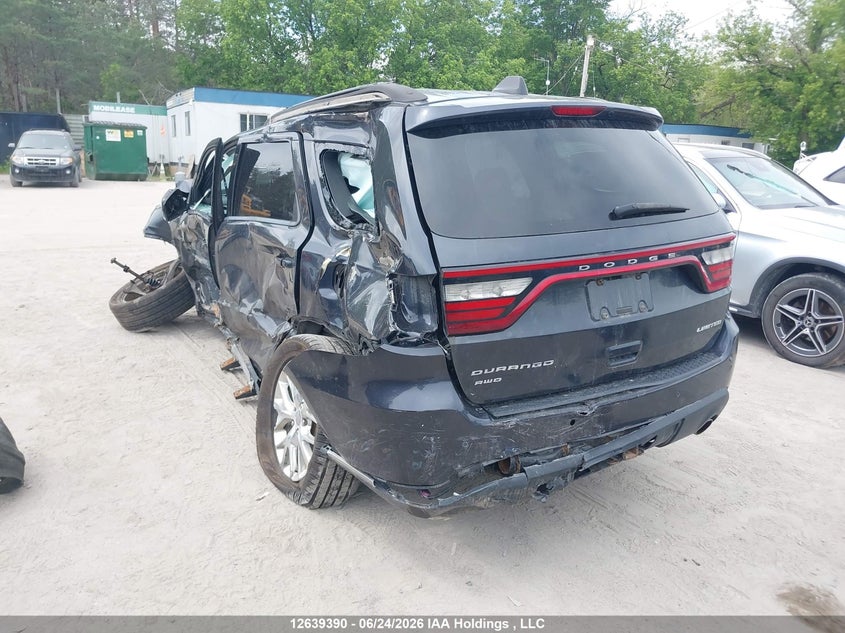 2016 Dodge Durango Limited VIN: 1C4RDJDG4GC401908 Lot: 12639390