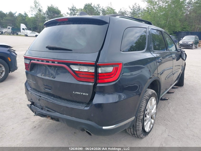 2016 Dodge Durango Limited VIN: 1C4RDJDG4GC401908 Lot: 12639390