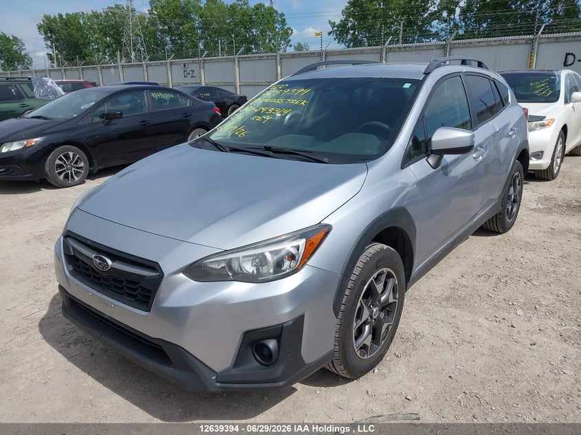 2018 Subaru XV, Левый бок, IAAI, VIN JF2GTAAC7JH243314 — фото 2