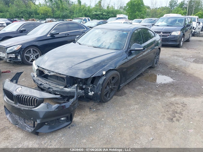 Vin: wba4j3c56kbl08320, lot: 3040218, bmw 430i gran coupe xdrive 20192