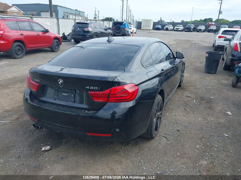 Vin: wba4j3c56kbl08320, lot: 3040218, bmw 430i gran coupe xdrive 20194