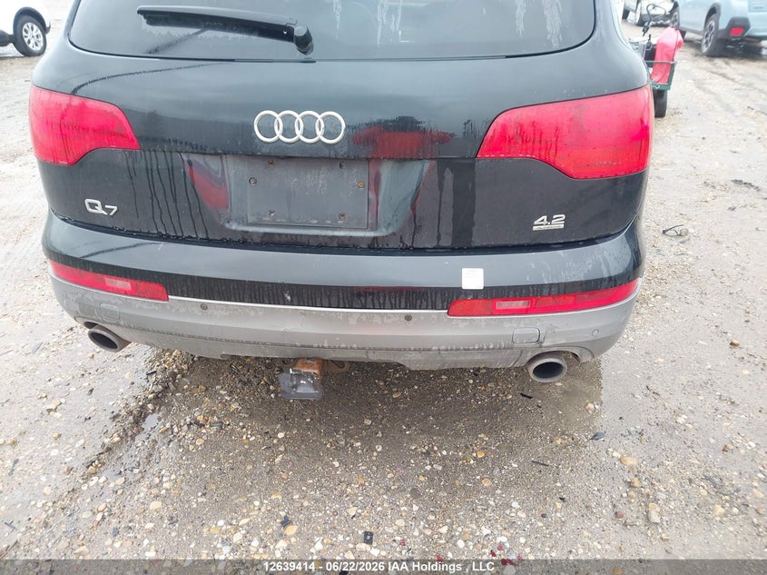 2007 AUDI Q7 SPORT UTILITY VEHICLE 4.2L V-8 DI, DOHC, VVT, 350HP