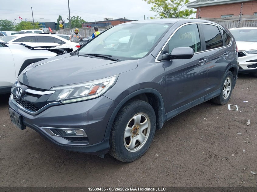 2015 Honda CR-V, Удар сзади, IAAI, VIN 2HKRM4H73FH103106 — фото 2
